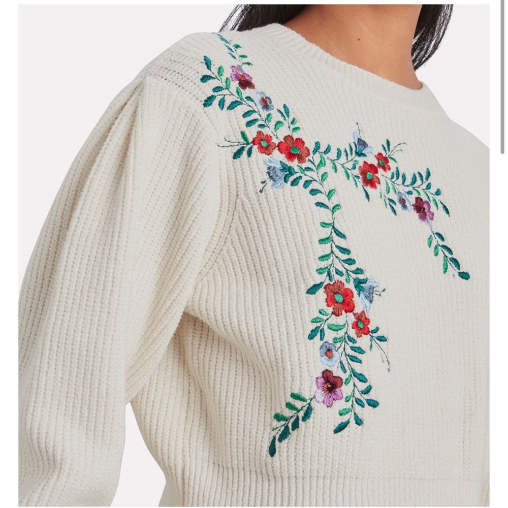Resume Slyvia embroidered floral sweater